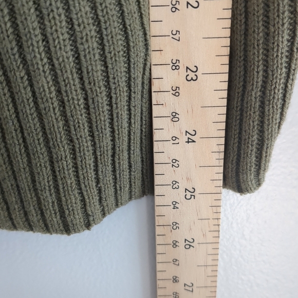 NWT Kismet Knit Tank Women's Large White/Olive Green Feminine Summer Cotton - Picture 7 of 7